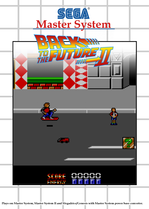 Back To The Future Part 2 — box-2D (SS)