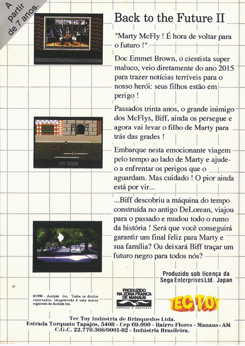 Back To The Future Part 2 — box-2D-back (BR)
