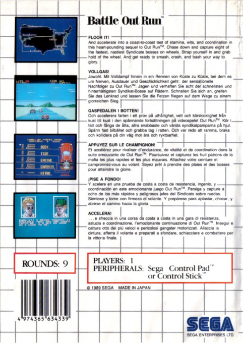 Battle Outrun — box-2D-back (EU)