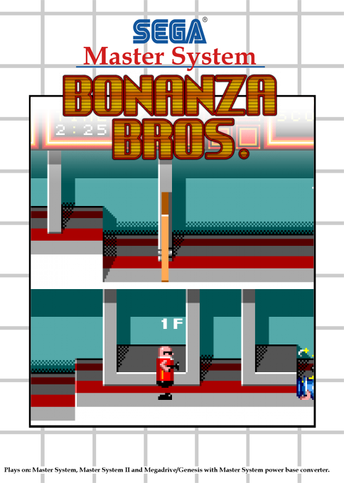 Bonanza Bros. — box-2D (SS)