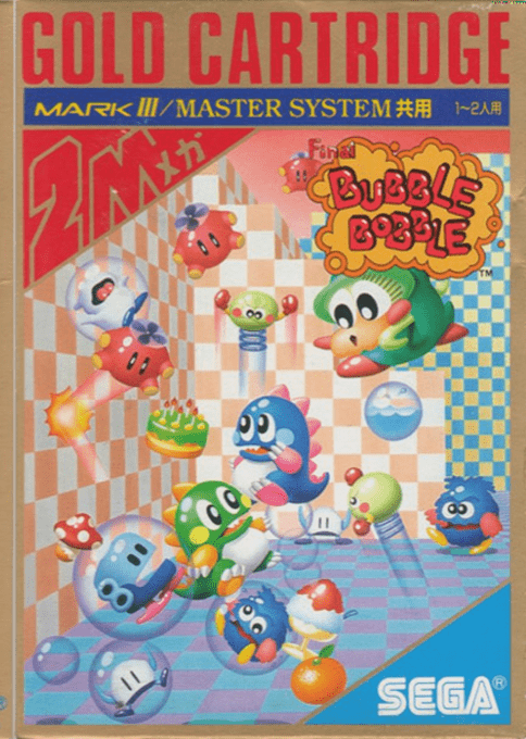 Bubble Bobble — box-2D (JP)