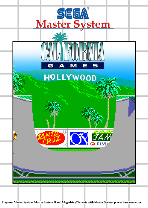 California Games — box-2D (SS)