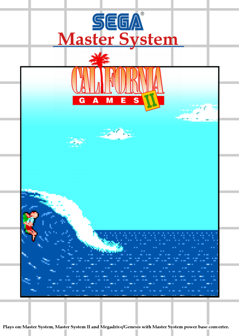 California Games 2 — box-2D (SS)