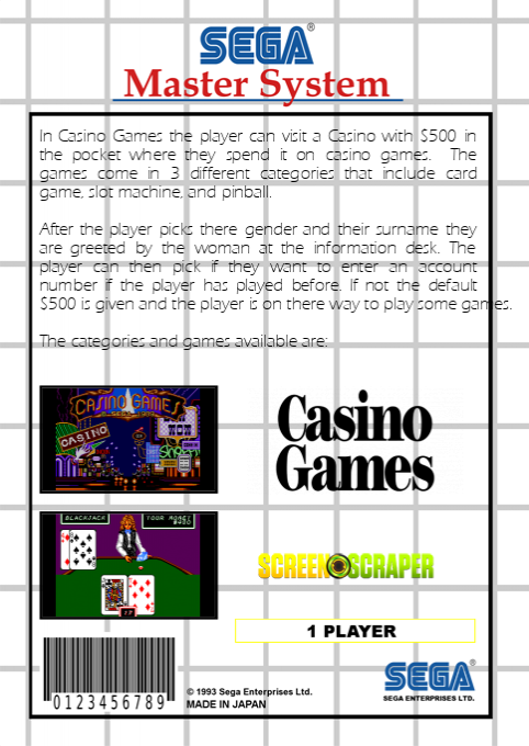 Casino Games — box-2D-back (SS)