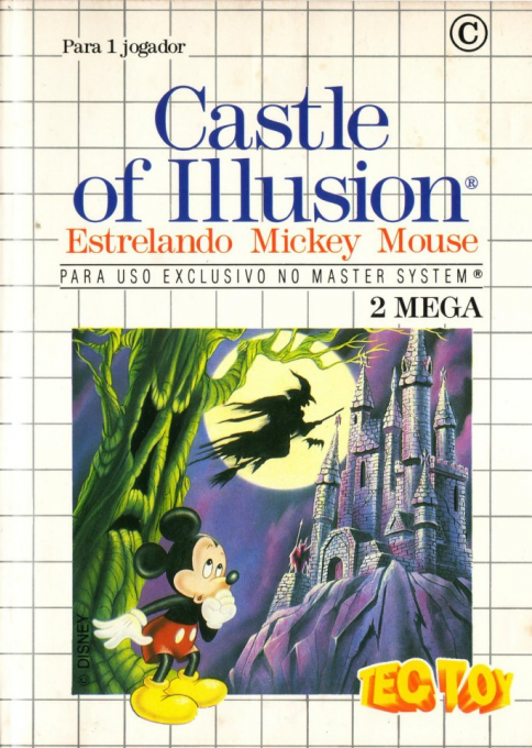 Castle Of Illusion Starring Mickey Mouse — box-2D (BR)