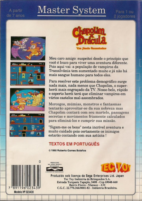 Chapolim X Drácula - Um Duelo Assustador — box-2D-back (BR)