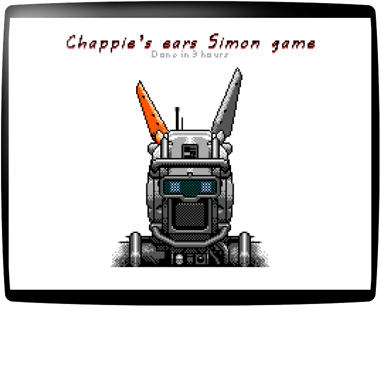 Chappie's Ears Simon Game — mixrbv1 (WOR)