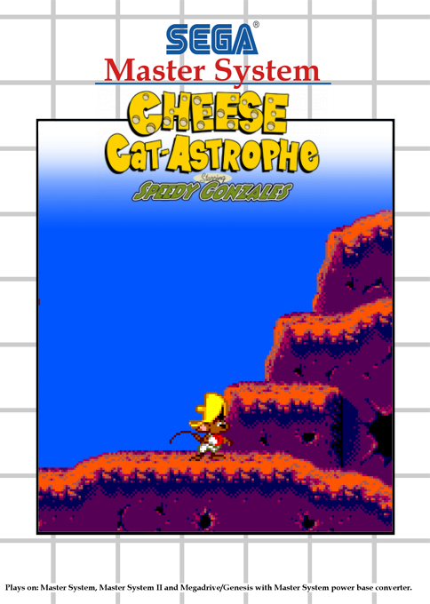 Cheese Cat-astrophe Starring Speedy Gonzales — box-2D (SS)