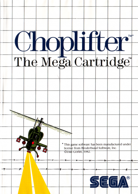 Choplifter box art