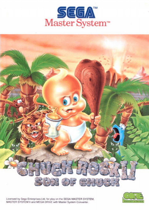 Chuck Rock 2 - Son Of Chuck box art