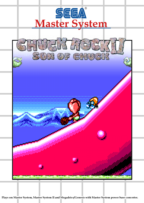 Chuck Rock 2 - Son Of Chuck — box-2D (SS)