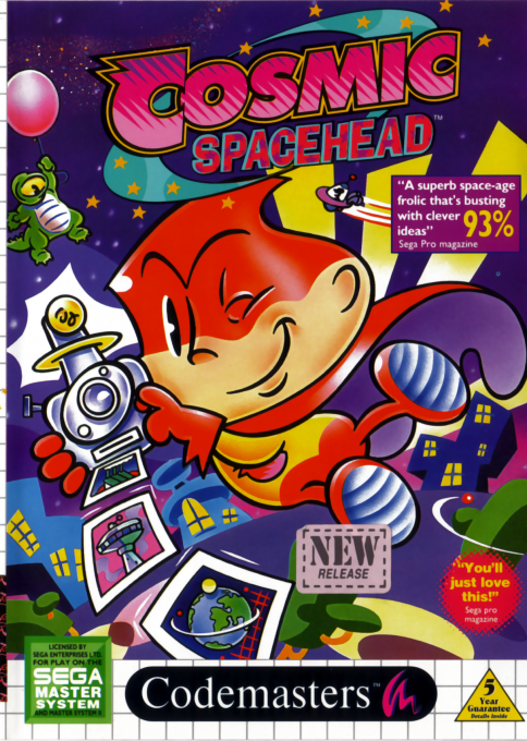 Cosmic Spacehead box art