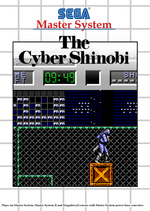 Cyber Shinobi, The — box-2D (SS)