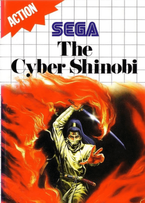 Cyber Shinobi, The box art