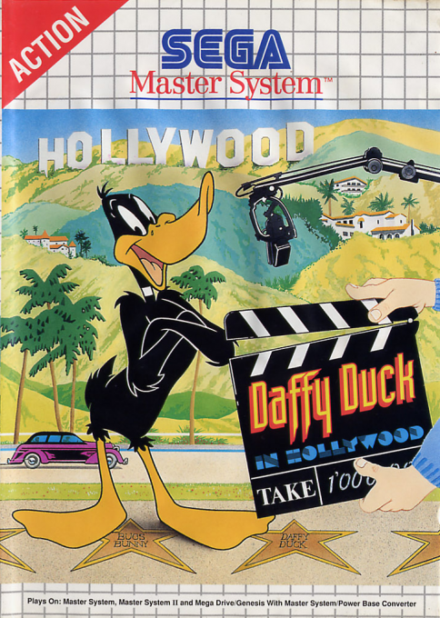 Daffy Duck In Hollywood box art