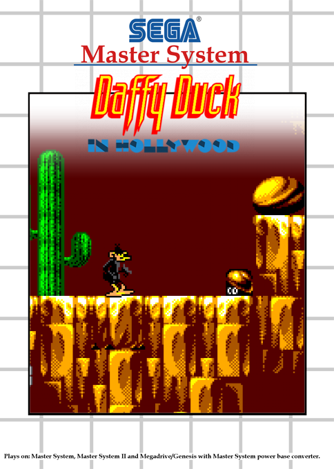 Daffy Duck In Hollywood — box-2D (SS)