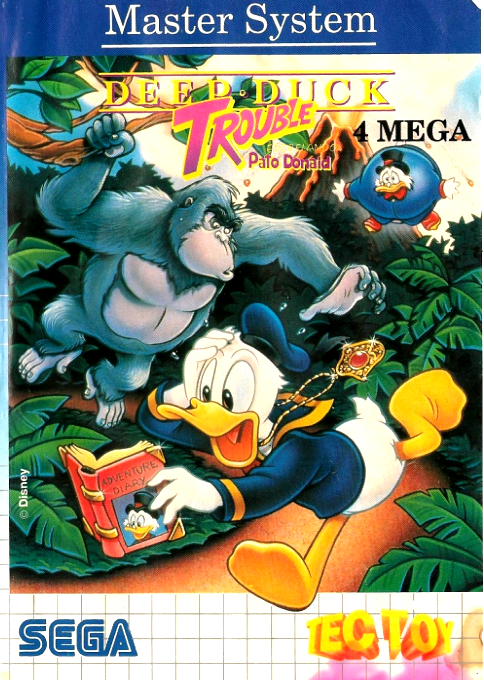 Deep Duck Trouble Starring Donald Duck — box-2D (BR)