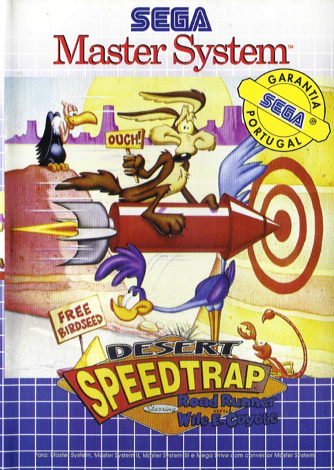 Desert Speedtrap Starring Road Runner And Wile E. Coyote — box-2D (PT)