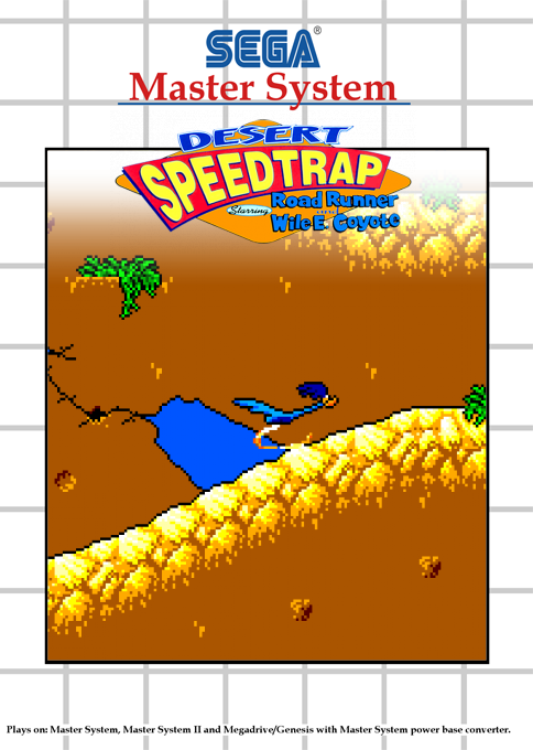 Desert Speedtrap Starring Road Runner And Wile E. Coyote — box-2D (SS)