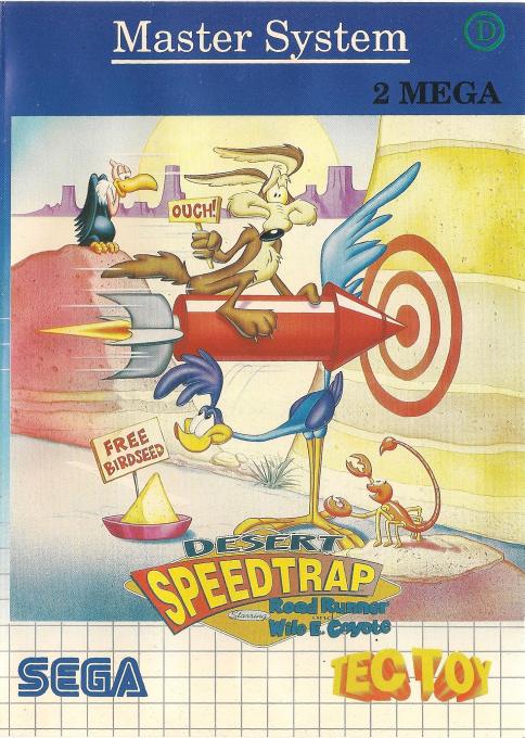 Desert Speedtrap Starring Road Runner And Wile E. Coyote — box-2D (BR)