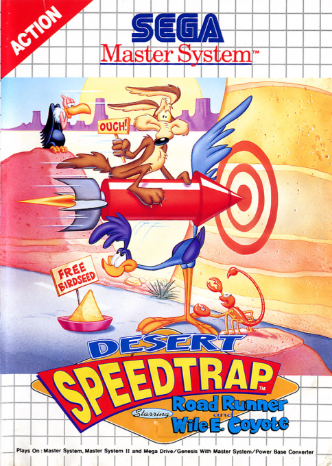 Desert Speedtrap Starring Road Runner And Wile E. Coyote box art