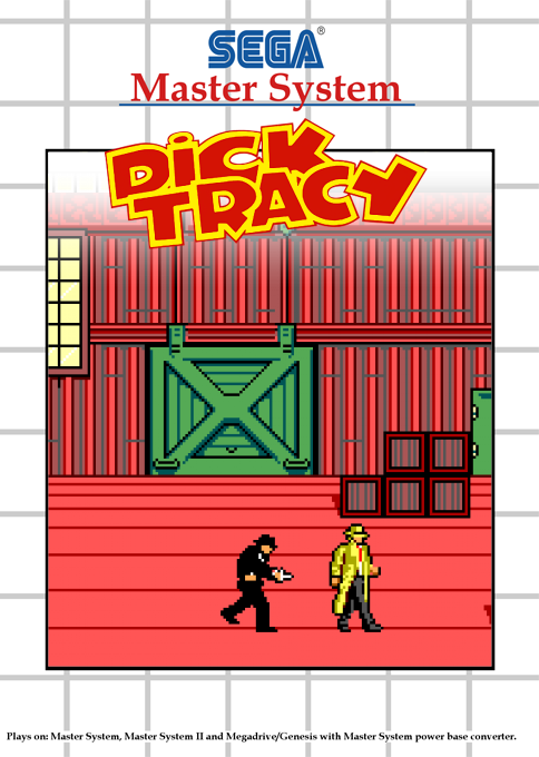 Dick Tracy — box-2D (SS)