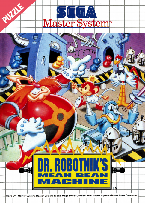 Dr. Robotnik's Mean Bean Machine box art