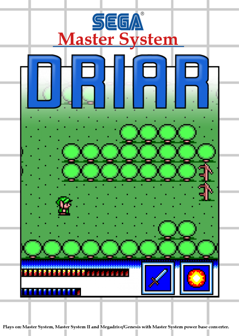 Driar box art