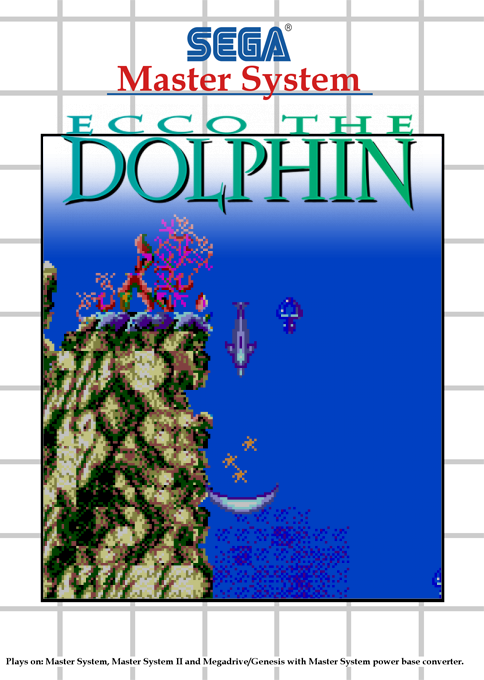 Ecco The Dolphin — box-2D (SS)