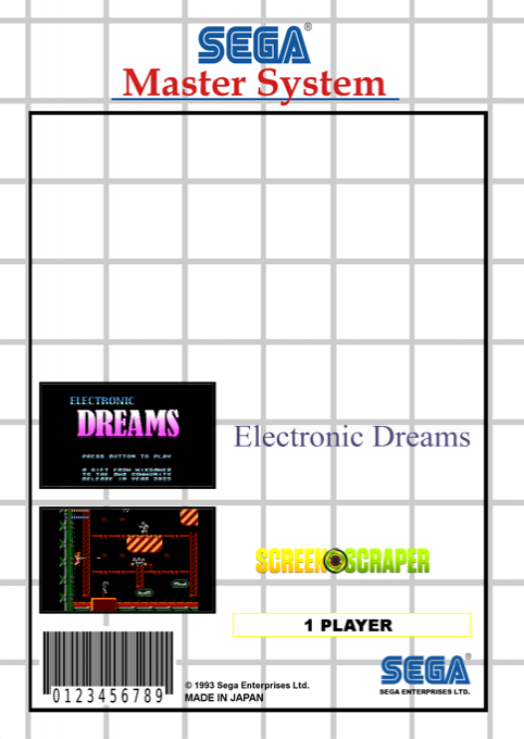 Electronic Dreams — box-2D-back (SS)
