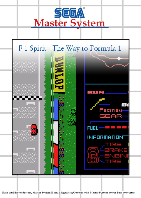 F-1 Spirit - The Way To Formula-1 box art