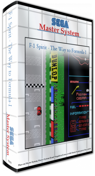 F-1 Spirit - The Way To Formula-1 — box-3D (SS)