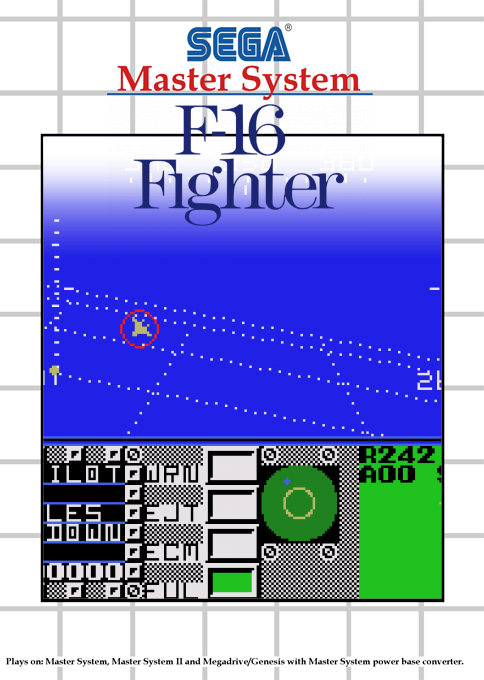 F-16 Fighter — box-2D (SS)