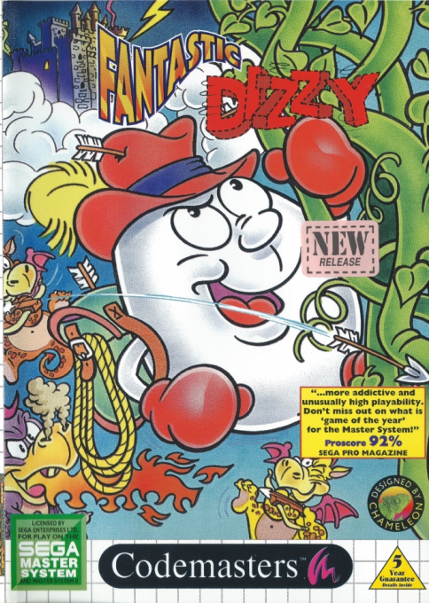 Fantastic Dizzy box art