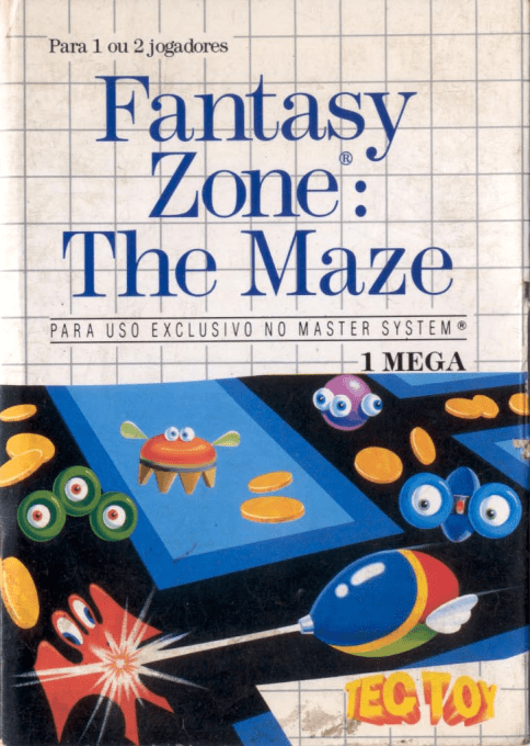 Fantasy Zone - The Maze — box-2D (BR)