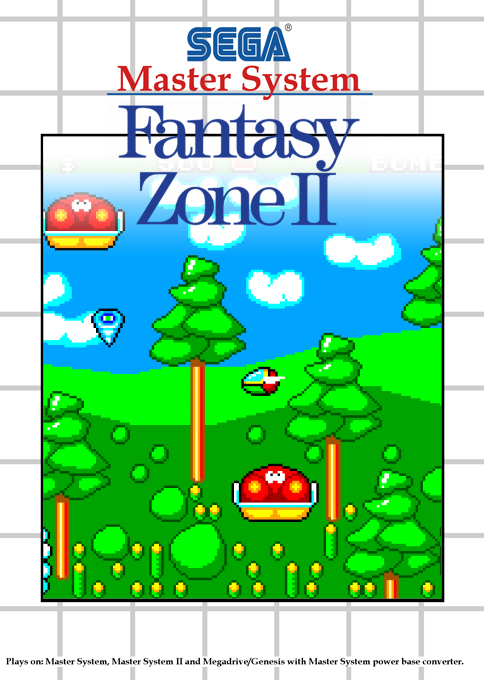 Fantasy Zone 2 — box-2D (SS)