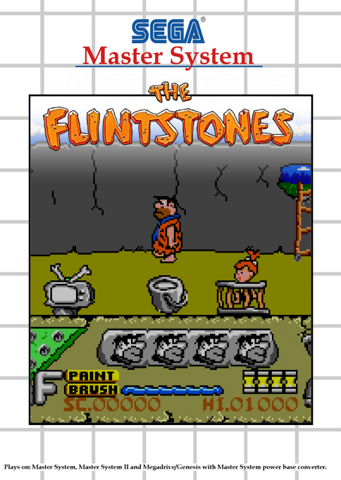 Flintstones, The — box-2D (SS)