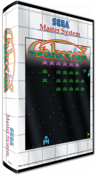 Galaxian — box-3D (SS)