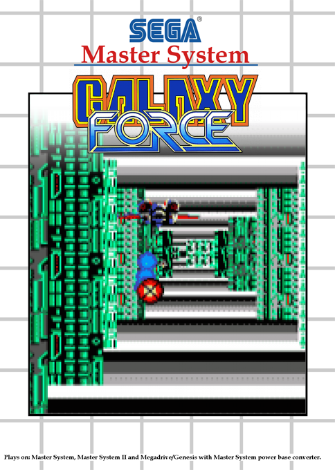 Galaxy Force — box-2D (SS)