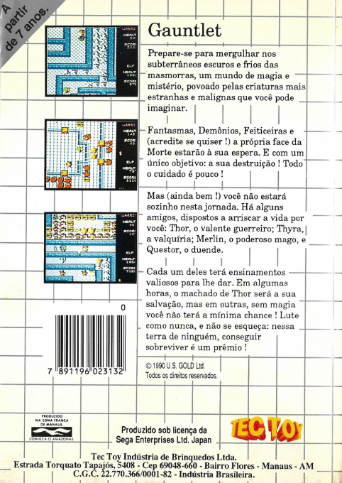 Gauntlet — box-2D-back (BR)