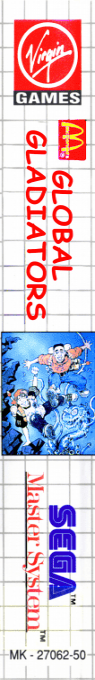 Global Gladiators — box-2D-side (EU)