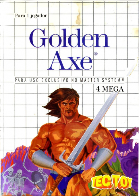 Golden Axe — box-2D (BR)