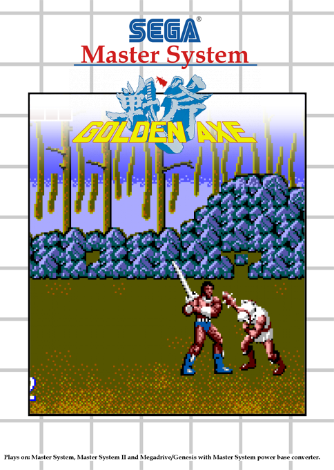 Golden Axe — box-2D (SS)