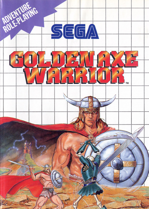 Golden Axe Warrior — box-2D (EU)