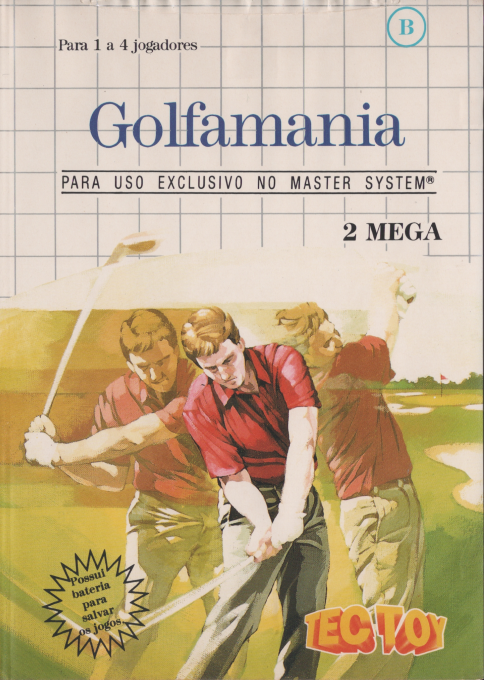 Golfamania — box-2D (BR)