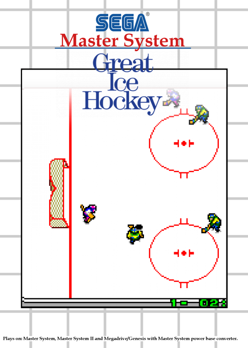 Great Ice Hockey — box-2D (SS)