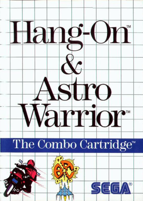 Hang-on And Astro Warrior box art