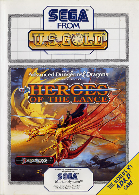 Heroes Of The Lance box art