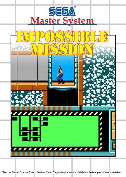 Impossible Mission — box-2D (SS)