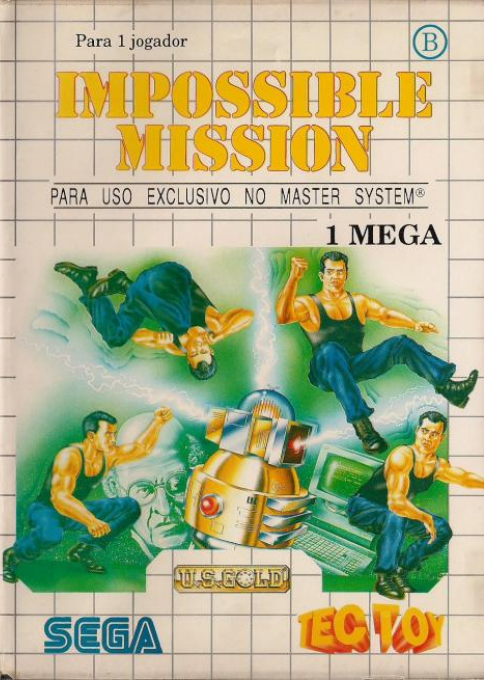 Impossible Mission — box-2D (BR)
